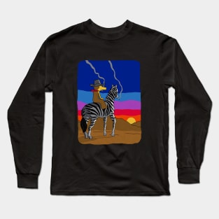 Riding a Real Horse Long Sleeve T-Shirt